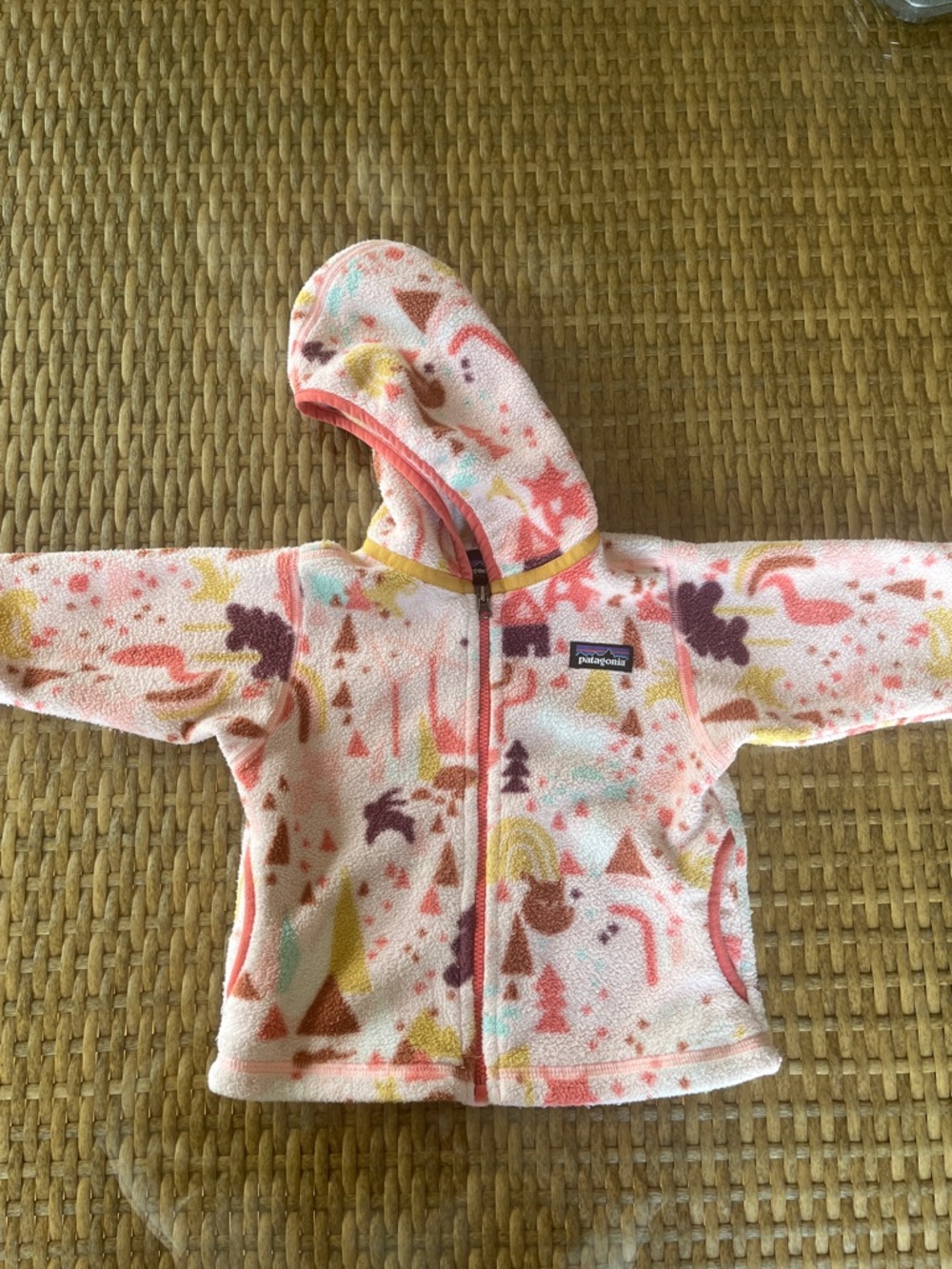 Patagonia Hooded Fleece Jacket 12-18 M